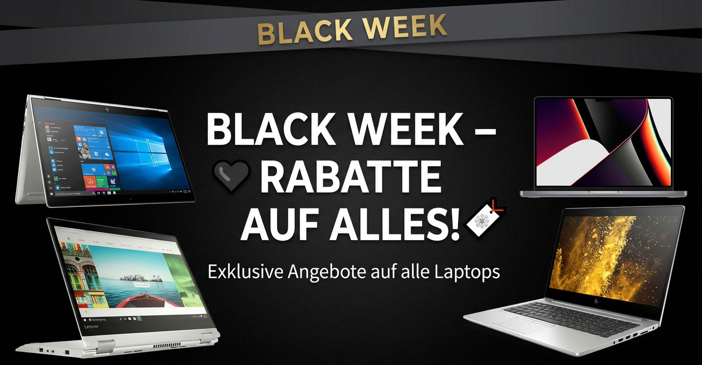 BLACK WEEK bis am 8. Dezember!